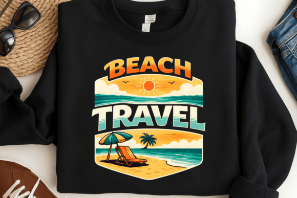 Beach Travel Sunset PNG: Your Shortcut to Tropical Design