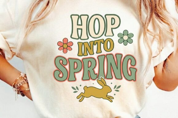 Hop into Spring T-Shirt Design PNG: A Guide to Seasonal Branding