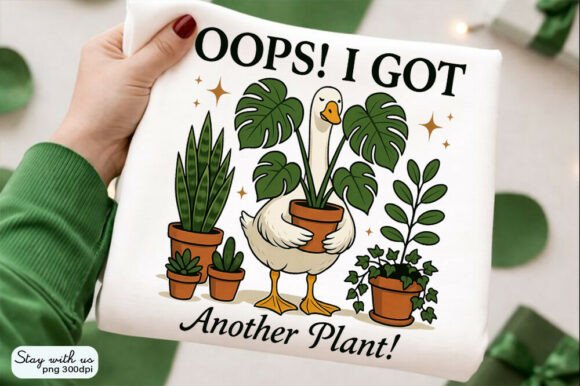 Oops I Got Another Plant PNG: A Designer's Guide to This Playful Gardening Asset