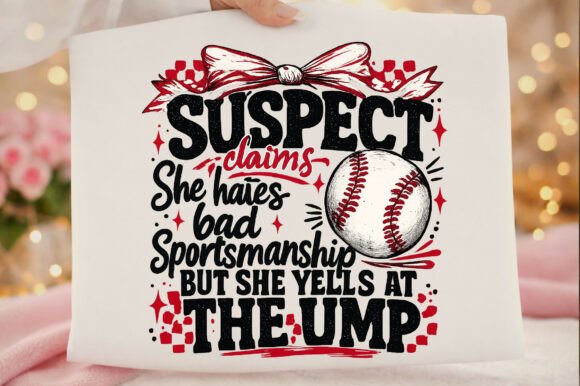 Suspect Claims Retro Baseball Png: A Vintage Design Asset