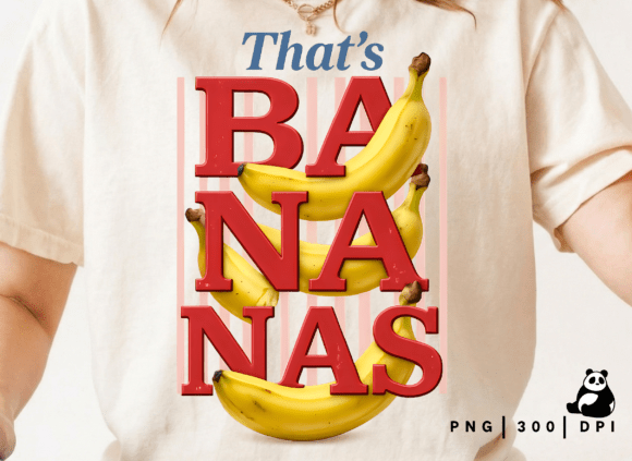 That’s Bananas PNG: A Coquette Design Asset